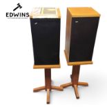 A Pair of Bowers and wilkins DM4 Speakers, with instruction manual and other papers. On matching