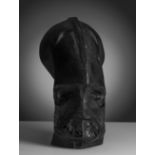 ARCHIMEDE SEGUSO (ITALIAN / ITALY 1909 - 1999) - GLASS SCULPTURE "HEAD OF A MAN"