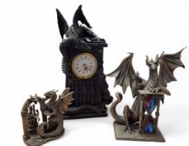 A Tudor Mint Myth and Magic 'The Sands of Time' desgined by S C Ward, no. 3396; another smaller '