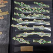 Cigar Bands -  twenty one  Florida bands, with portraits of celebrities, Nat King Cole, Brigitte