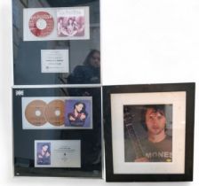 Autograph - James Blunt, colour photograph, signed in black, 41cm x 36.5cm overall, framed;