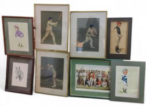 Cricket/Racing  Interest - Albert Chevallier Tayler, after,  Cricketers,  Gilbert Whitehead & Co,