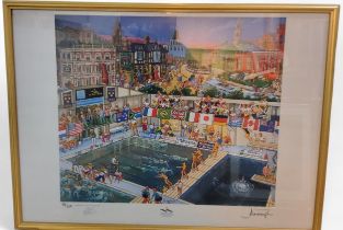 Joe Scarborough (1938-present), VI World Masters, Swimming Championships, Sheffield '96, limited