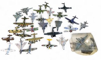 Model Planes - World War I, II and later, unboxed