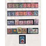 Stamps- Commonwealth collection of mainly used stamps from KGV to Queen Elizabeth in a well filled