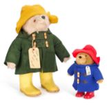 TWO PADDINGTON BEAR SOFT TOYS