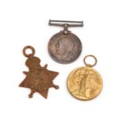 A FIRST WORLD WAR MEDAL TRIO