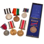 A GROUP OF MEDALS