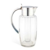 A LARGE SILVER-PLATED LEMONADE JUG WMF (WÜRTTEMBERGISCHE METALLWARENFABRIK), 20TH CENTURY