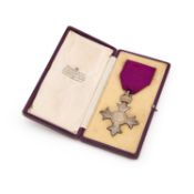 A CASED GEORGE V SILVER THE MOST EXCELLENT ORDER OF THE BRITISH EMPIRE M.B.E (CIVIL)