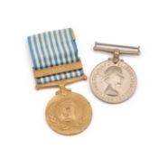 AN ELIZABETH II KOREA MEDAL PAIR