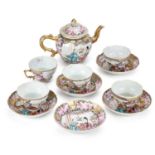 A CHINESE PORCELAIN TEA SERVICE QING DYNASTY, 18TH CENTURY