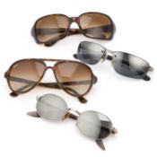 A GROUP OF RAY-BAN SUNGLASSES