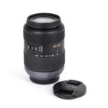 A PANASONIC LUMIX G VARIO 45-200MM F/ 4-5.6 MEGA O.I.S. AUTOFOCUS CAMERA LENS