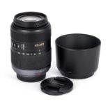 A PANASONIC LUMIX G VARIO 45-200MM F/ 4-5.6 MEGA O.I.S. AUTOFOCUS CAMERA LENS