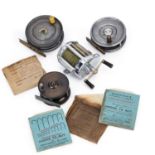 A GROUP OF HARDY'S AND OTHER FISHING REELS