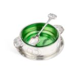 ARCHIBALD KNOX (1864-1933) FOR LIBERTY & CO, A TUDRIC PEWTER PRESERVE DISH