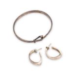 A COLLECTION OF GEORG JENSEN SILVER JEWELLERY