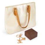 A LOUIS VUITTON BRENTWOOD TOTE BAG