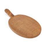 ROBERT THOMPSON OF KILBURN A MOUSEMAN OAK CHEESEBOARD