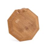 ROBERT THOMPSON OF KILBURN A MOUSEMAN OAK POT STAND