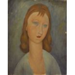 MANNER OF AMEDEO MODIGLIANI (1884-1920) PORTRAIT OF A LADY