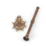A 9CT GOLD MEDALLION