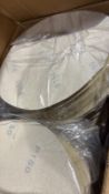 sandpaper 225 mm diameter pcs 50pc par sac