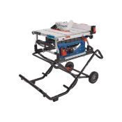 BOSCH JOBSITE TABLESAW WITH GRAVITY-RISE STAND GTS15-10