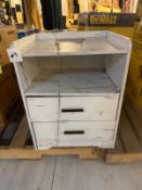 NIGHT STAND SIDE TABLE WITH CHARGING PORT