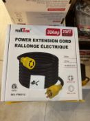 PEAKTOW POWER EXTENSION CORD 30 AMP 25FT