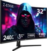 Z-EDGE UG32P 240HZ CURVED GAMING MONITOR