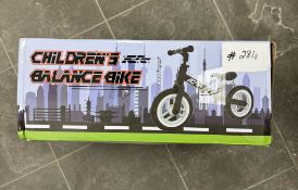 Vélo d’équilibre pour enfant (Balance Bike)