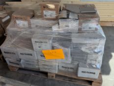 pallet of quarry tile, trim and others