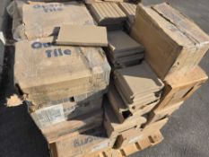 pallet of quarry tile 0T08 – Sahara sand