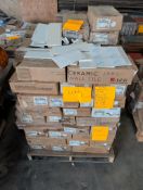 Pallet of tile: Daltile, ceramic wall tile various styles see photo for models