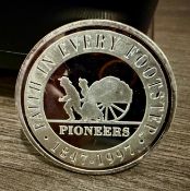 Faith In Every Footstep Pioneers/ Utah Numismatic Society 1 oz Silver Coin