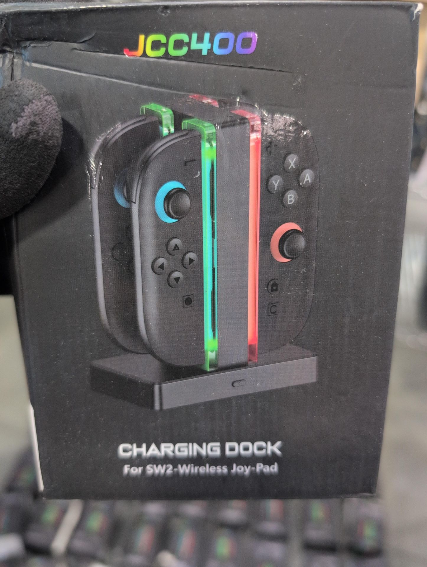 JCC400 charging docks for SW2 wireless joy pad, approximately 58 units