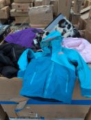 nicer clothing, New balance fleece's, some nike, soda shoes, adidas, Burton snow jacket, PJ place pa