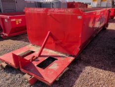 15 cubic yard dumpster