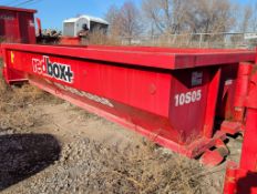 10 cubic yard dumpster empty