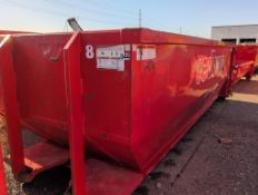 30-yard cubic dumpster