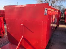 20 cubic yard dumpster