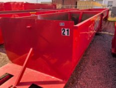 15 cubic yard dumpster