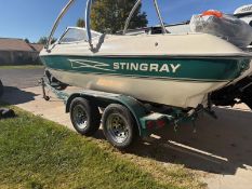 1998 STINGRAY 190LS Features and notes: works and operates, the backseat is not attached anymore and