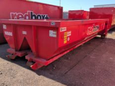 10-yard cubic dumpster