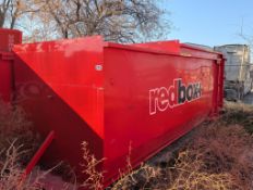 20 cubic yard dumpster with bonus dumpster in the back
