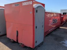 30-yard cubic dumpster