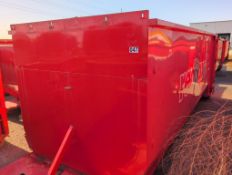 30-yard cubic dumpster