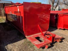 30-yard cubic dumpster